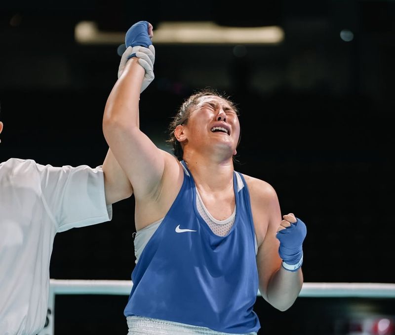 Казахстанская боксёрша завоевала «золото» на молодёжном чемпионате Азии