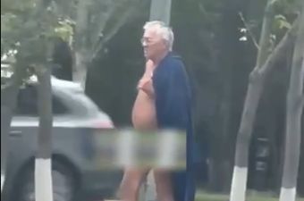 Голый мужчина прогулялся по парку в Астане: полиция одела нарушителя и возбудила дело