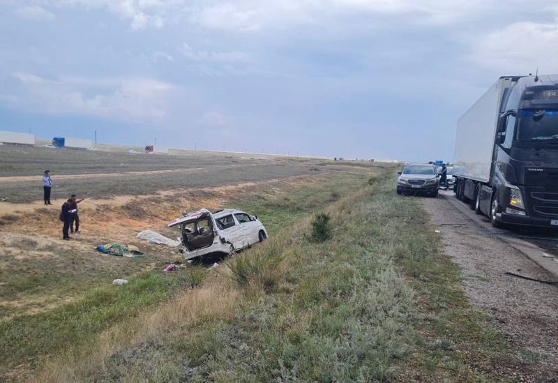 Четыре человека погибли в ДТП на трассе в Актюбинской области