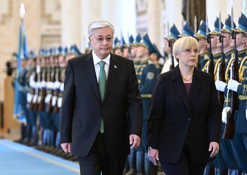 Президент Словении прибыла в Казахстан с официальным визитом