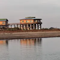 Блогер показал кадры мелеющего Каспия