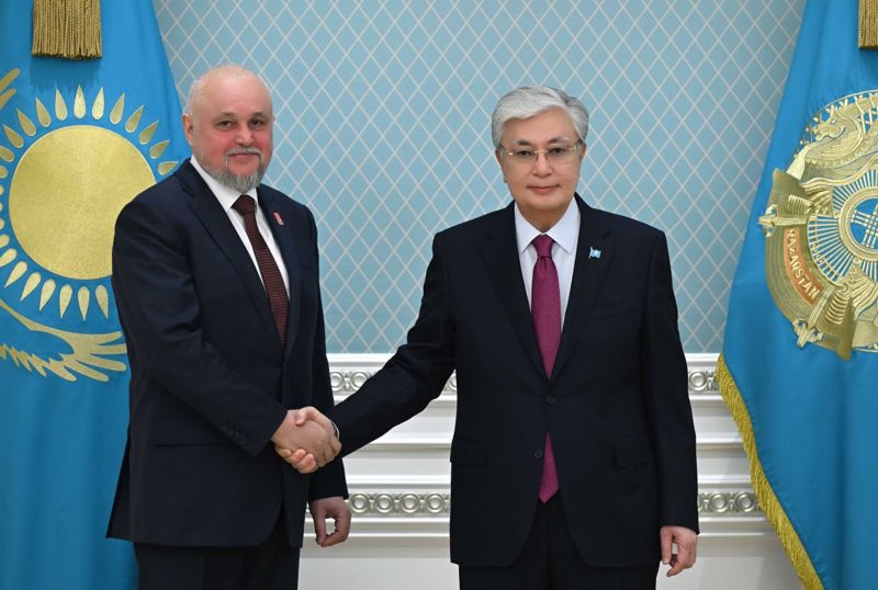 Министр энергетики России привез Токаеву личное послание от Путина