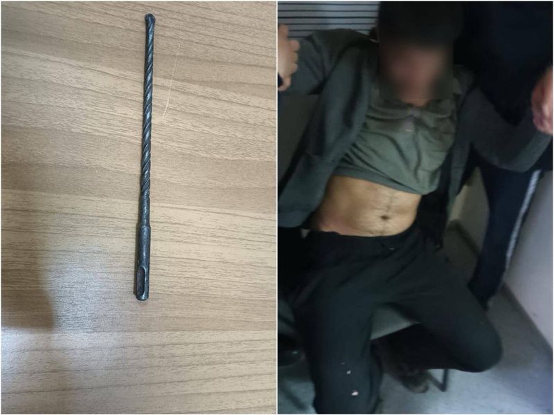 Агрессивный мужчина пытался напасть на подростков в Астане