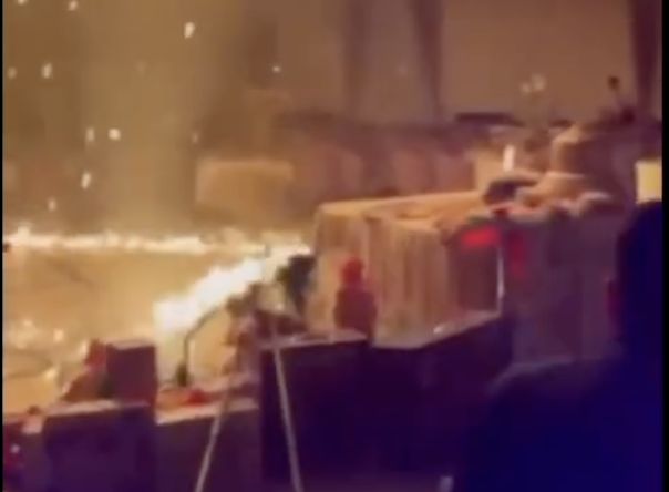 Свадебный фейерверк чуть не спалил ресторан в Туркестанской области