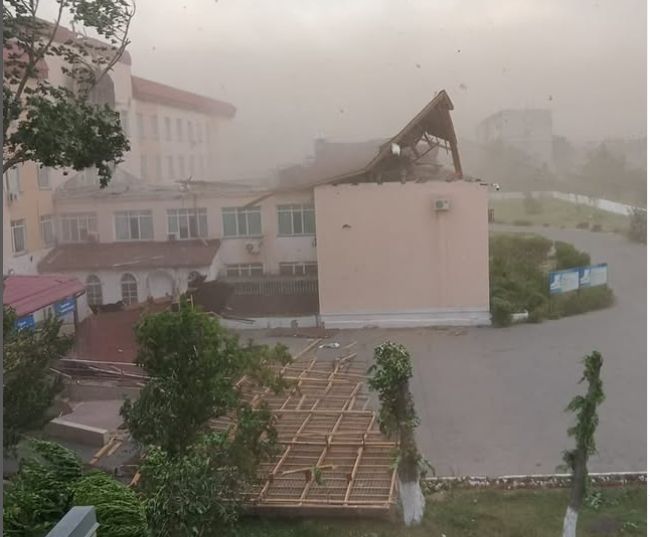 Режим ЧС объявят в трёх городах Павлодарской области из-за урагана