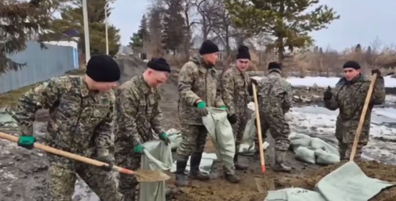 Сколько военнослужащих занято в противопаводковых работах, рассказали в Национальной гвардии
