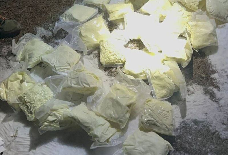 Больше 70 тысяч доз мефедрона изъяли в Алматинской области