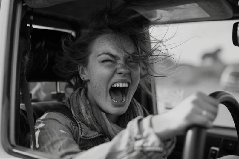 Агрессивная водитель расцарапала лицо пешеходу в Павлодаре