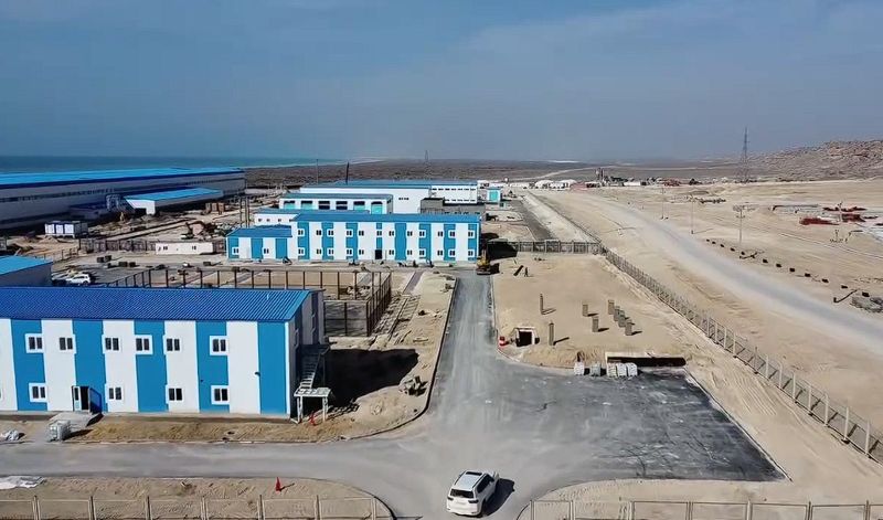 Финальный этап: в Кендерли достраивают опреснительный завод морской воды