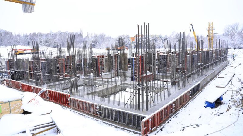 В Алматы начали строить первую национальную школу «ABAI ULTTYQ MEKTEBI»