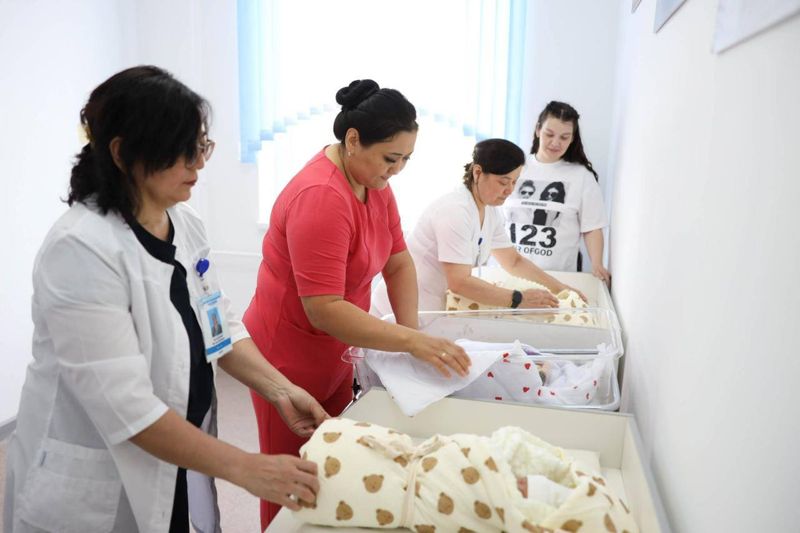 У жительницы Актобе родилась тройня