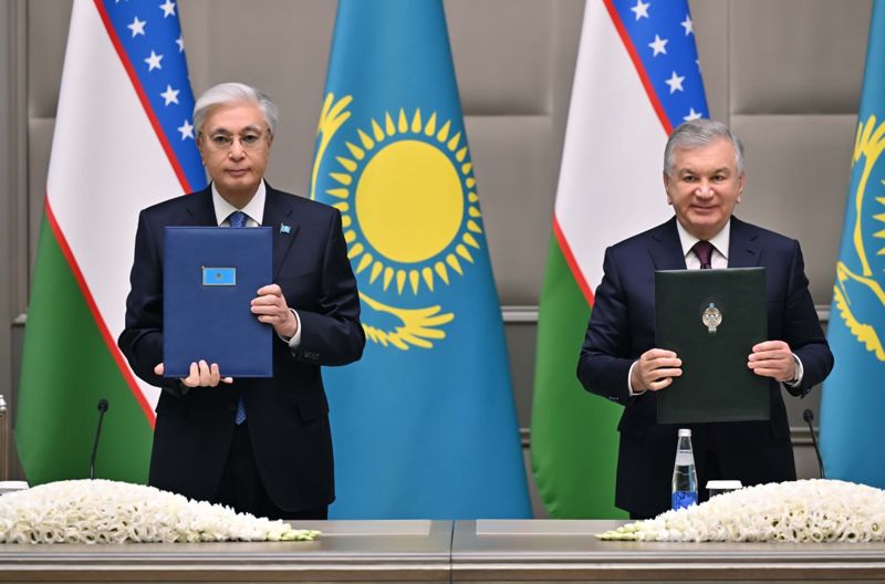 Семь совместных проектов на 1,2 млрд долларов запустили Казахстан и Узбекистан