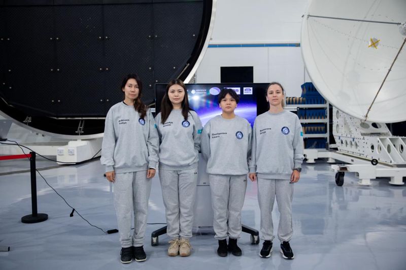 Четыре казахстанки участвуют в уникальном космическом эксперименте