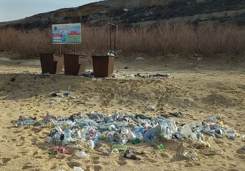 Это возмутительно! - мертвыми птицами и мусором усыпан пляж Мангистау