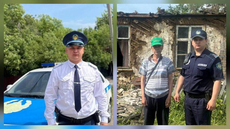 53 жастағы ер адам СҚО-да үйіндегі өрт кезінде құтқарылды