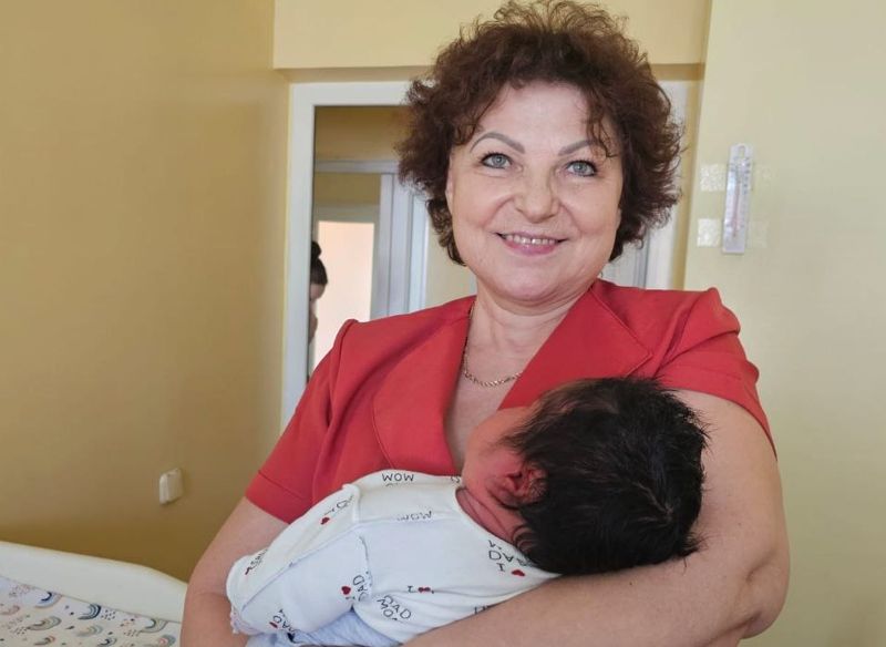 Малыш-богатырь весом почти 7 кг родился в Костанае