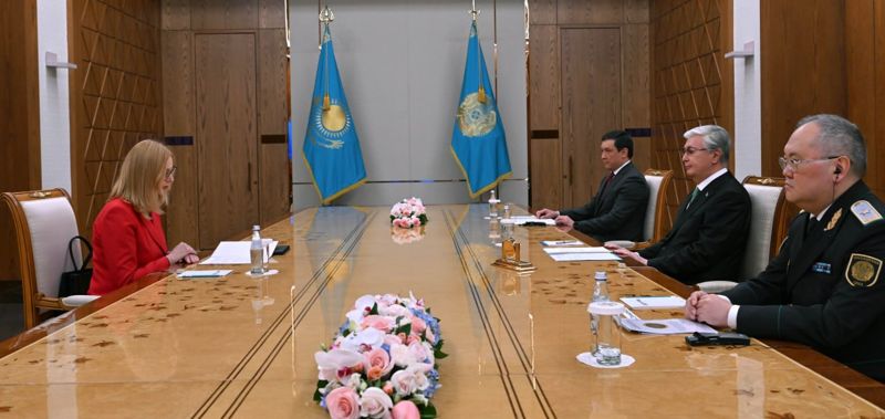 Токаев принял главу группы финансовых разведок
