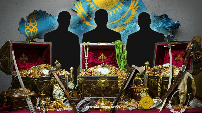 Инкрустированные кинжалы, ручки и монеты: какие богатства Масимова вновь пустят с молотка