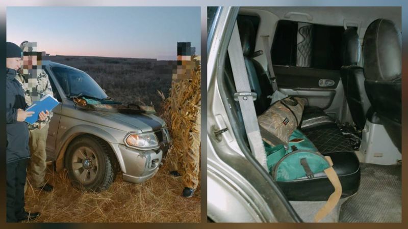 Уходили через кювет: полиция догнала браконьеров с тушей сайги