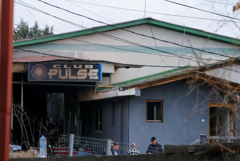 59 человек погибло в пожаре в ночном клубе в Северной Македонии