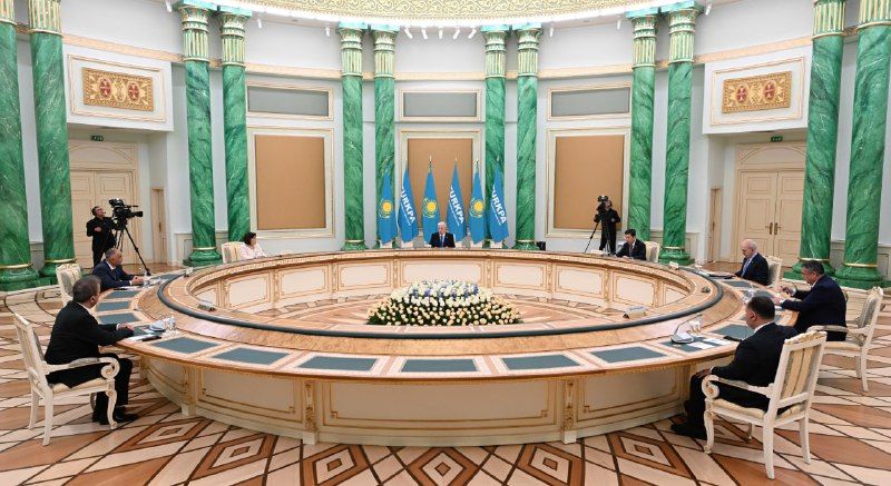 Токаев провёл встречу со спикерами парламентов стран ТюркПА