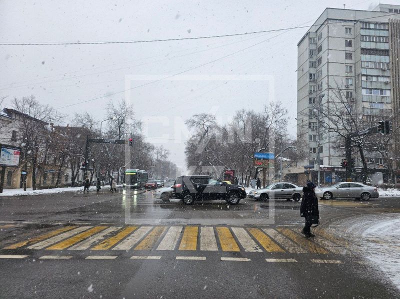 Мощный снегопад ожидают в Алматы