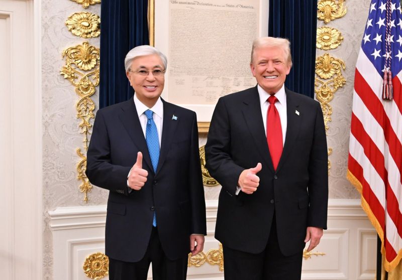 Встреча Токаева и Трампа: о чём говорили президенты