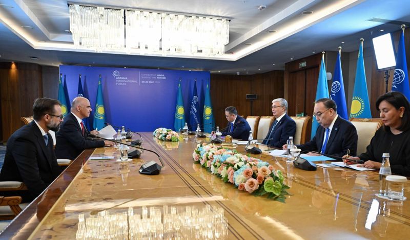 Токаев рассказал Генсеку Совета Европы о строительстве Справедливого Казахстана