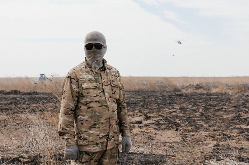 Пожар в заповеднике «Акжайык» Атырауской области локализовали, но есть риск нового возгорания