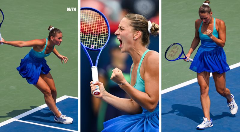 Елена Рыбакина вышла в четвертьфинал турнира WTA 1000 в Монреале