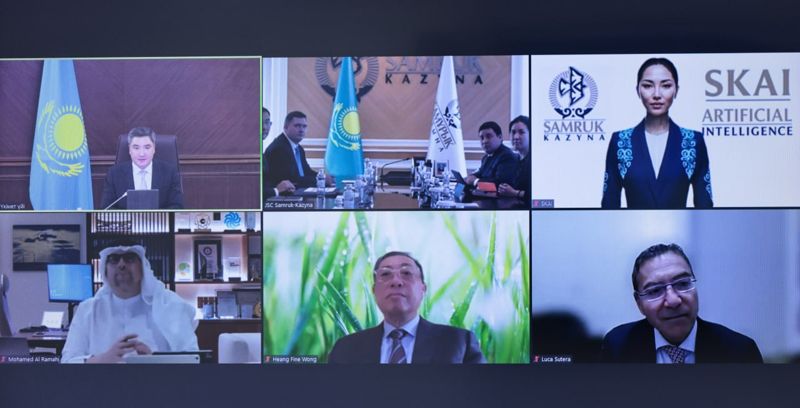 Бектенов провел заседание совета директоров Фонда «Самрук-Қазына»