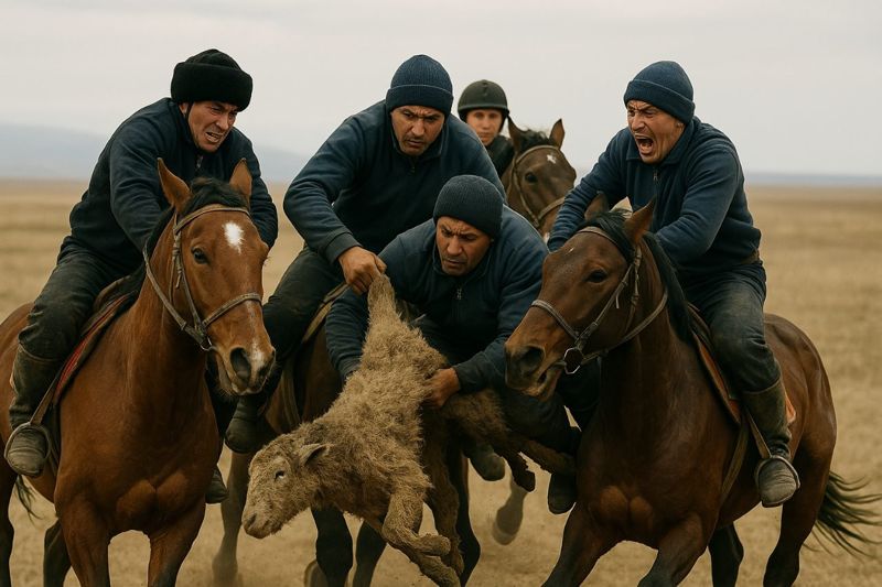 Кокпар на трассе Большого Алматинского канала: нарушителей общественного порядка оштрафовали