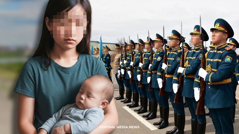 В Жамбылской области 15-летняя школьница родила от экс-сотрудника Нацгвардии