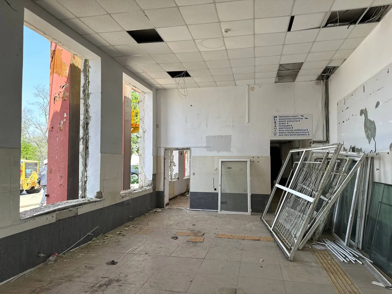 вокзал в Мангистауской области