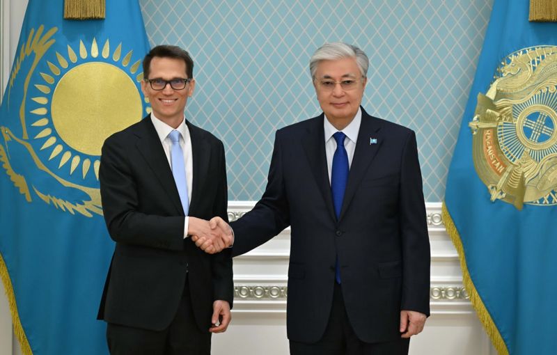 Токаев принял главу Национального банка Швейцарии