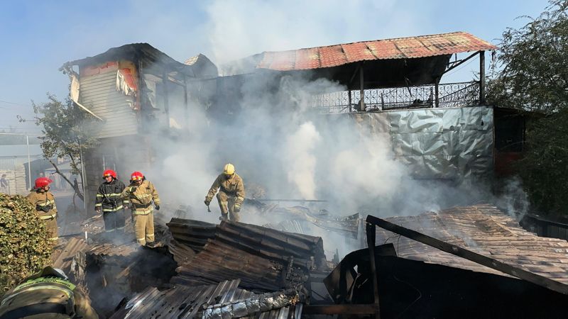 Дым в районе Кок-Тобе напугал алматинцев