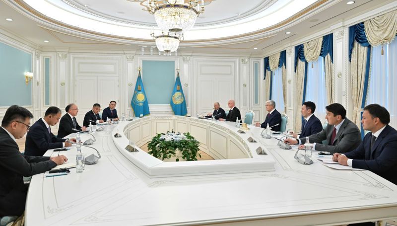 Токаев принял главу совета CITIC Group