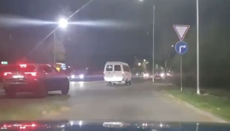 Пьяный водитель BMW устроил гонки с полицией в Таразе
