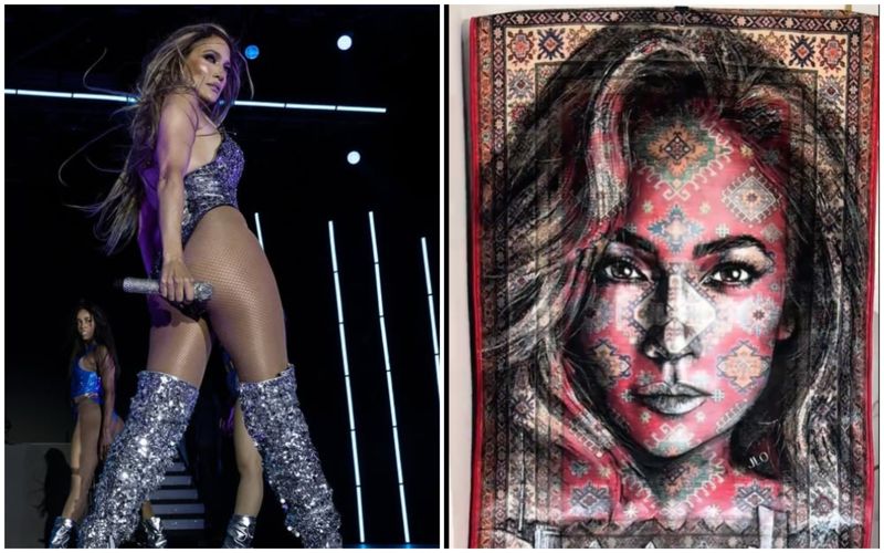 Ковер с изображением Джей Ло, море цветов и гендер-пати: как прошёл концерт в Алматы