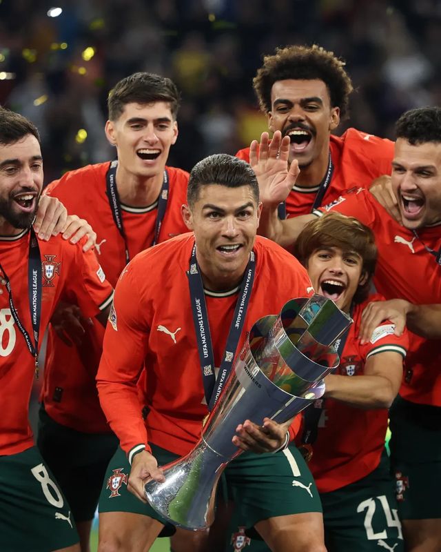 Роналду и Невеш принесли Португалии второй трофей Лиги наций УЕФА