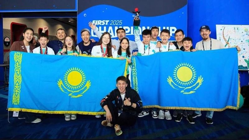 Школьники из Караганды завоевали награды на чемпионате по робототехнике в США