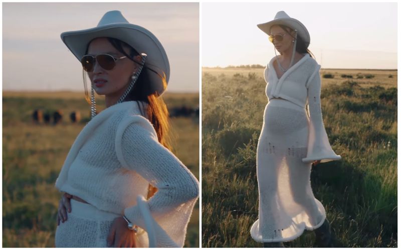 «Сошла с ума во время беременности?»: жену Кайрата Нуртаса отругали за откровенный наряд