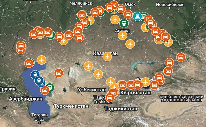 В Казахстане вводят информационную систему на автомобильных пунктах пропуска