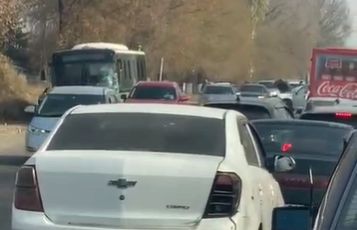 ДТП с автобусом произошло в Алматинской области