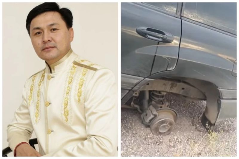 Певец Досымжан Танатаров попал в аварию