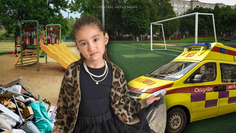 Ворота смерти: семилетняя девочка чудом выжила после игры на детской площадке