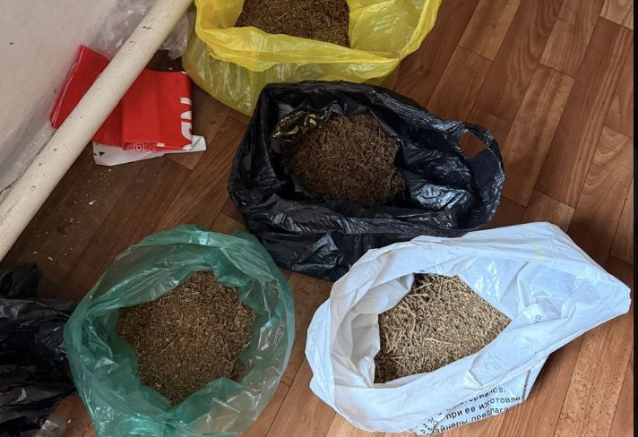 Астанчанин хранил крупную партию марихуаны в заброшенном лагере