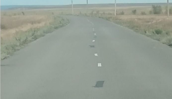 Пьяная разметка в Актюбинской области шокирует водителей