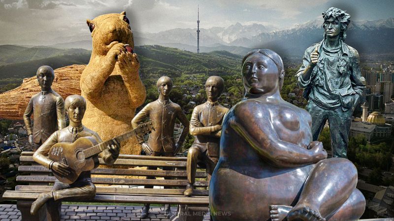 Чувственная женщина, непонятая «Белка» и украденные «Битлы»: самые любопытные арт-объекты Алматы