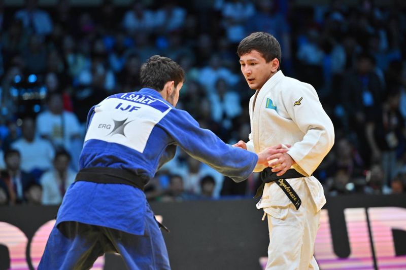 Дзюдоисты Орынбасар и Кыргызбаев завоевали серебро на Grand Slam в Астане